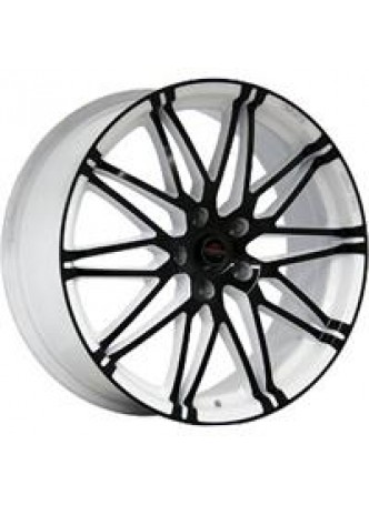 Диск колёсный литой MODEL-28 7x17, 5x100, ET48, D56.1, белый +черный (W+B) оптом