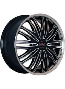 Диск колёсный литой "MODEL-30 8.5x20, 5x114,3, ET50, D66.1, черный полностью полированный (BKF)"