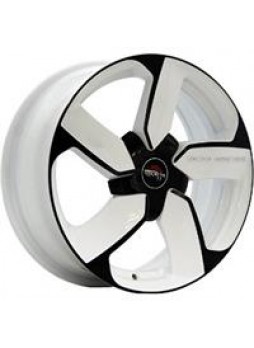 Диск колёсный литой "MODEL-39 6.5x16, 5x114,3, ET47, D66.1, белый +черный (W+B)"