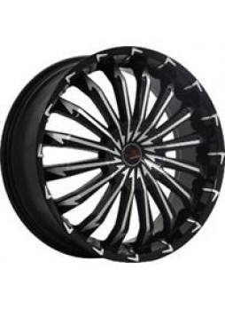 Диск колёсный литой "Concept-INF502 8x20, 5x114,3, ET50, D66.1, черный полированный (BKF)"