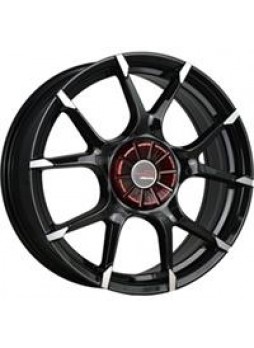 Диск колёсный литой "Concept-NS536 6.5x16, 5x114,3, ET40, D66.1, черный полированный (BKF)"