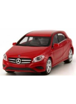 Модель автомобиля "Mercedes A-КЛАСС W17 1:87", красный