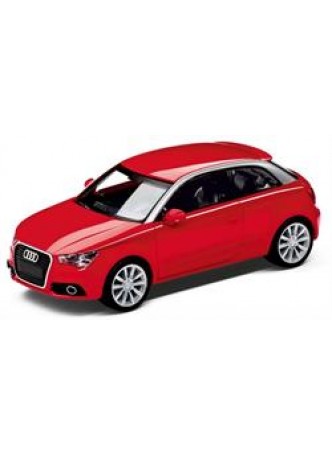 Модель автомобиля Audi A1 1:87, красный оптом