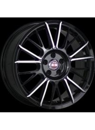 Диск колёсный литой M33 6.5x16, 4x108, ET31, D65.1, черный полностью полированный (BKF) оптом