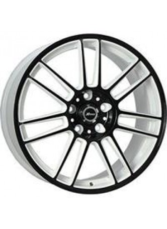 Диск колёсный литой AF-06 8x18, 5x108, ET45, D63.3, белый+черный (W+B) оптом