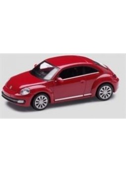 Модель автомобиля "Volkswagen Beetle 1:43", красный
