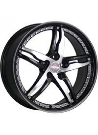 Диск колёсный литой MODEL-40 8x18, 5x114,3, ET45, D60.1, черный полностью полированный (BKF) оптом