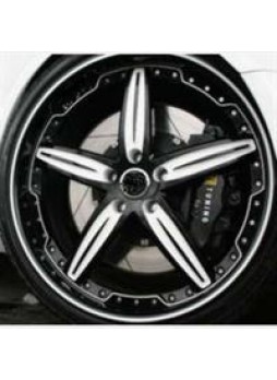 Диск колёсный литой "X-22 6.5x16, 4x108, ET26, D65.1, черный полностью полированный (BKF)"