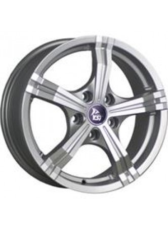 Диск колёсный литой X-23 6.5x16, 4x108, ET26, D65.1, серебристый полностью полированный (SF) оптом
