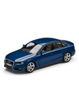 Модель автомобиля Audi A4 1:43, синий оптом