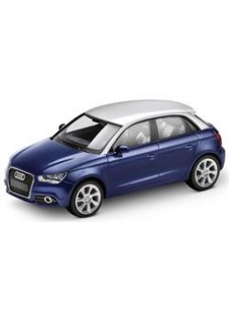 Модель автомобиля "Audi a1 sportback 1:87", синий