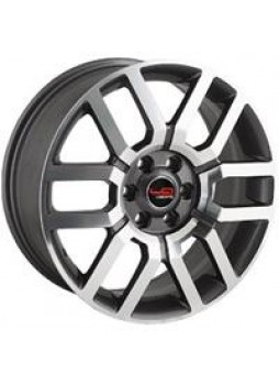 Диск колёсный литой "HND135 7.5x18, 5x114,3, ET41, D67.1, насыщенный темно-серый полированный (GMF)"