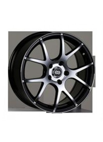 Диск колёсный литой "SL47 7.5x17, 5x114,3, ET40, D73.1, черный полностью полированный (BKF)"