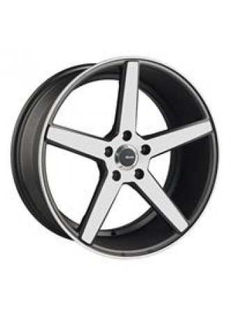 Диск колёсный литой N703 8.5x19, 5x114,3, ET35, D60.1, матовый темно-серый с полировкой (MGMFP) оптом