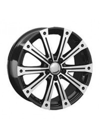 Диск колёсный литой MB80 8.5x19, 5x112, ET33, D66.6, черный глянец, полированнная лицевая сторона диска (BKF) оптом