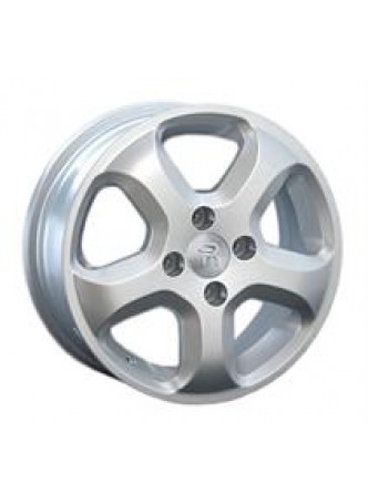 Диск колёсный литой OPL26 5.5x14, 4x100, ET49, D56.6, серебристый (S) оптом