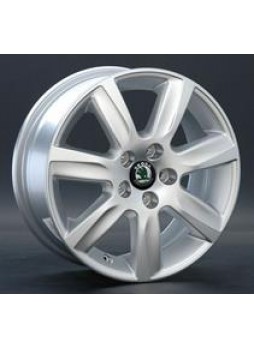 Диск колёсный литой "SK24 6x15, 5x100, ET43, D57.1, серебристый (S)"