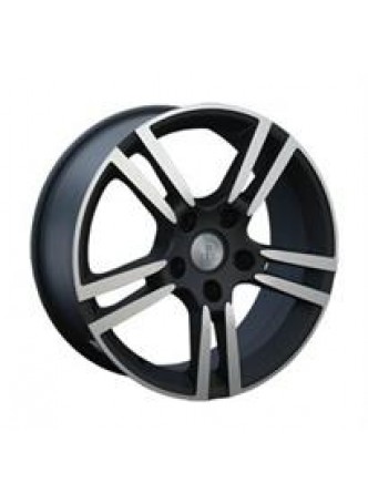 Диск колёсный литой PR8 10x21, 5x130, ET50, D71.6, черный с дымкой полностью полированный (MBF) оптом